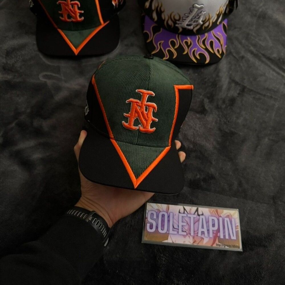 *NEW* KTH-LA Kill The Hype Corduroy Trinity NY Mets Hat Rare Snapback